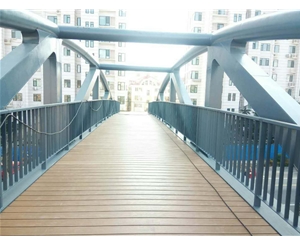 泰安天桥通道木塑地板